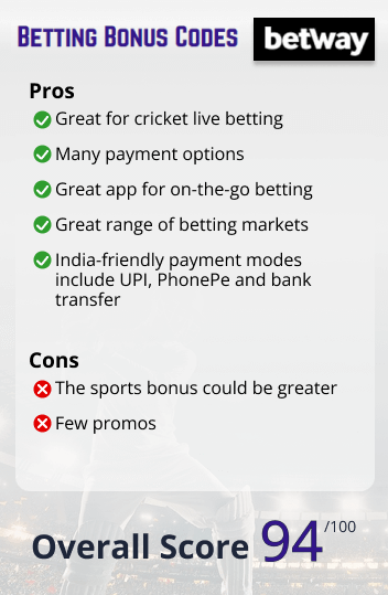 Betway Cricket Betting Pros and Cons