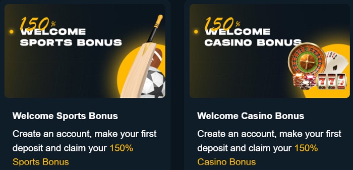 Rajabets Welcome Offer